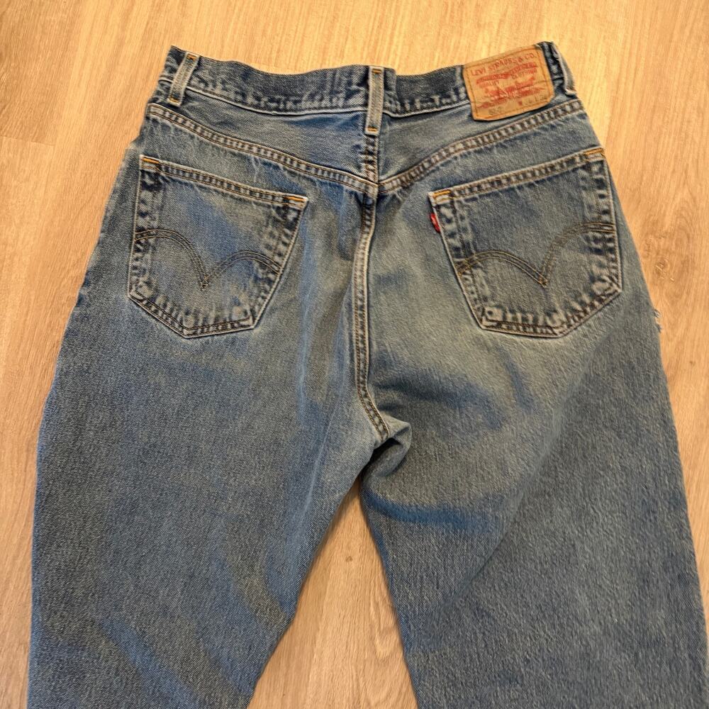 levis 36x32 Cotton 2007 vintage relaxed 550 jeans mens size 36 - Picture 3 of 11